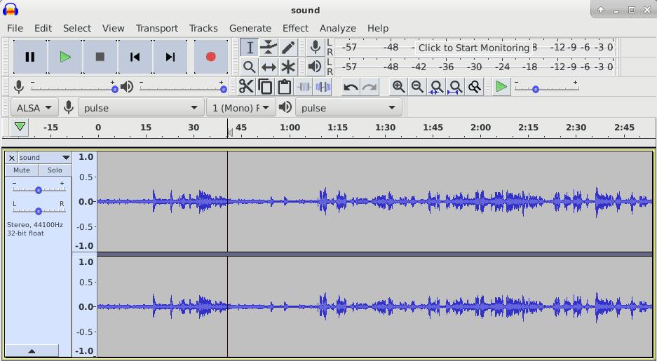 Antes de editar el vÃ­deo es necesario mejorar la calidad del audio
